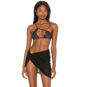 Revolve Lovewave Tracy Sarong Skirt Coverup